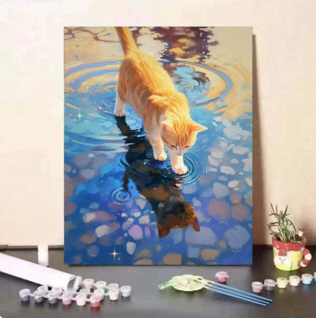 母の日 父の日 油絵 絵画 インテリア 油絵 セット 油絵風 壁掛け 美術品 数字 塗り絵 大人の 塗り絵 塗..