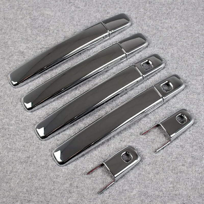 日産 新型 ルークス B40系(デイズハイウェイスター)用 メッキ ドアハンドルカバー 取っ手カバー アクセサリー ドレスアップ 鏡面仕上