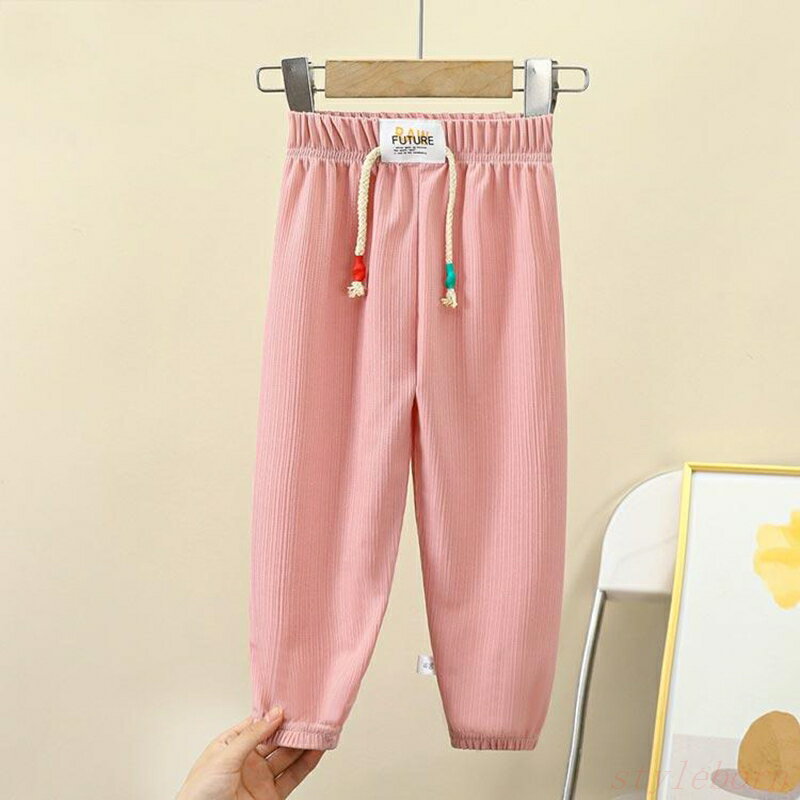 薄手 パンツ 子供服 2枚セット 子供服 パンツ 春夏 虫除け スウェットパンツ 9分丈 ボトムス 接触冷感 ひんやり パンツ 男の子 キッズ ズボン 3