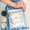 【 SALE 40%OFF 】jouetie ジュエティ ショルダーバッグ メタリック 縦長 キルティング スリム バッグ スマホポーチ 小さめ メタル キルト...
