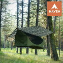 【日本唯一の正規代理店】ヘブンテント Haven Tent XL Forest Camo フォレスト カモ カモ柄 キャンプ ハンモック 屋外 ハンモックテント 蚊帳 ソロキャンプ hammock キャンプ テント アウトドア キャンプ用品 ハンモック テント