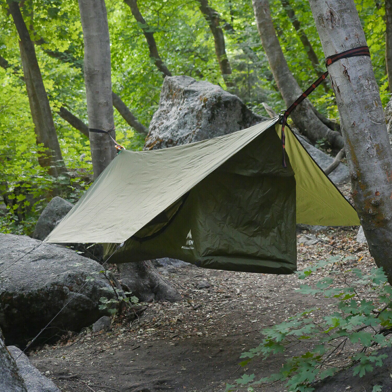 【日本唯一の正規代理店】 ヘブンテント Haven Tent キャンプ ハンモック 屋外 ハンモックテント 蚊帳 ソロキャンプ hammock キャンプ テント アウトドア キャンプ用品 ハンモック テント haventents 一人用テント ソロ テント 軽量 インフレータ