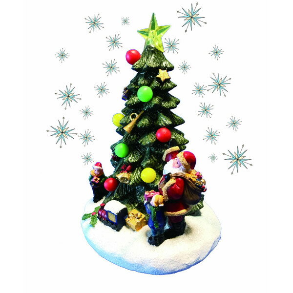 LEDクリスマスツリー/クリスマスソング8曲付...の紹介画像2