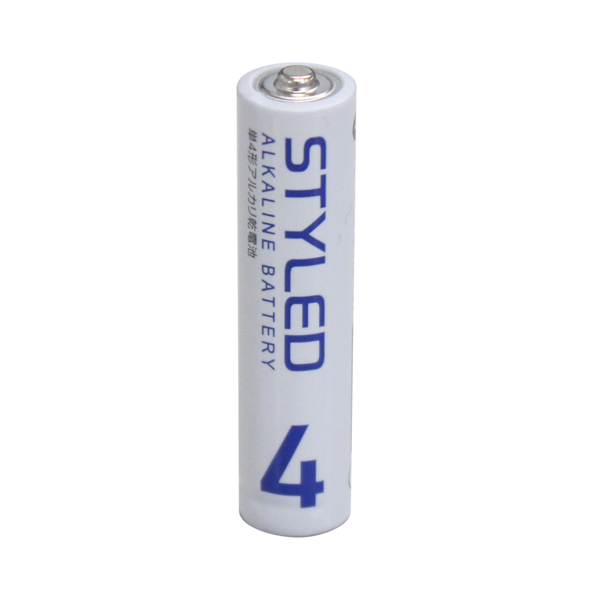 【メール便送料無料】乾電池 アルカリ乾電池 単4 アルカリ 電池 単4形 96本セット STYLED SAB-LR03-12PX8