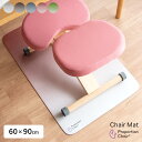 プロポーションチェア(R)マット(本体別売り) 幅60×奥行90cm 幅90×奥行120cm ポリエステル100% 発泡ゴム 滑り止め 合成ゴム 床暖房対応 手洗い洗濯可能 pmt-9060 pmt-1290【北海道・沖縄・離島以外送料無料】