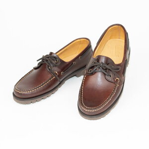 Paraboot | パラブーツ アウトドア 牛革 オールシーズン カジュアル ビジネス 履きやすい 軽量 美脚 素足 撥水 防水 ドライビング マリン モカシン スポーティー MALO/RAID MARRON AMERICA デッキシューズ メンズ スニーカー