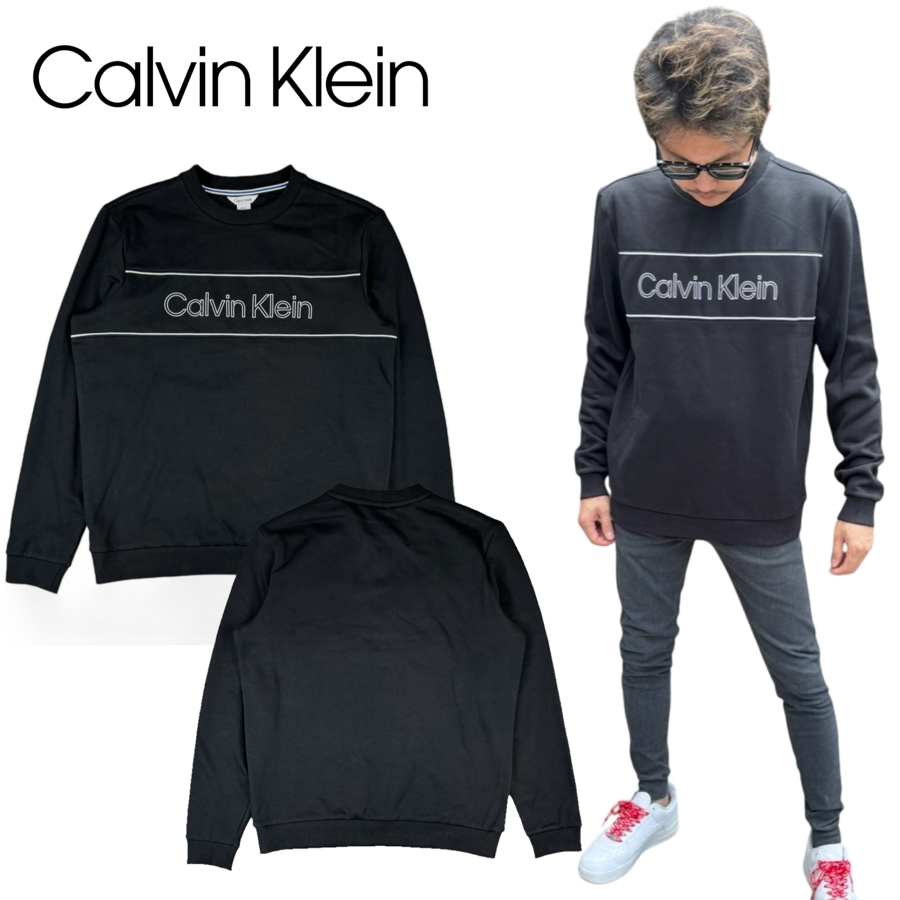 カルバンクライン トレーナー ブラック 楽天市場】カルバンクライン（カラーブラック）（スウェット