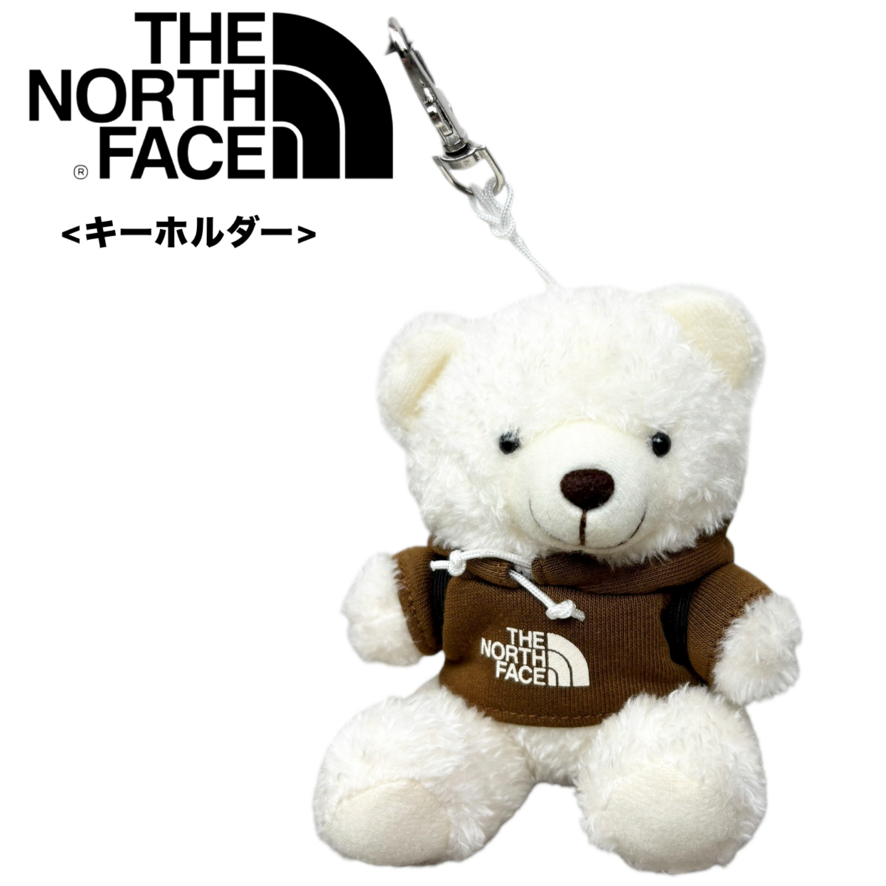 ザ ノースフェイス キーホルダー バッグチャーム 小物 NG5AR04J くま キーリング チャーム ファッショ..