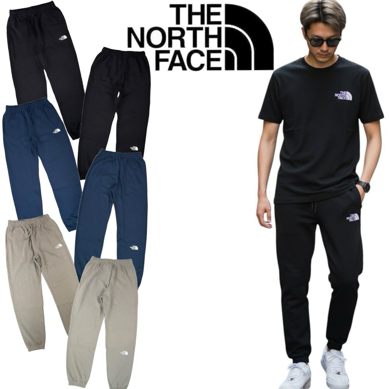 乐天商城 - ザ ノースフェイス The North Face ボトムス ジョガーパンツ NF0A8C41 メンズ アウトドア スウェット パンツ ロゴ THE NORTH FACE SIMPLE DOME LIGHT JOGGER