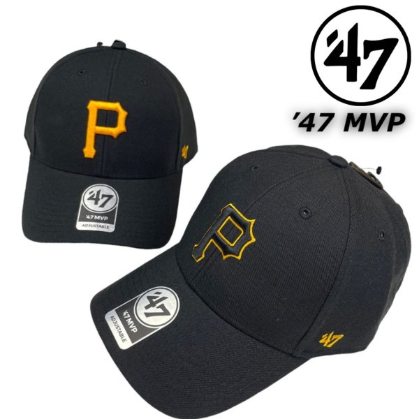Rakuten - フォーティーセブン ブランド キャップ MVP20WBV ピッツバーグ パイレーツ オールシーズン 帽子 メンズ レディース 47BRAND PIRATES MVP