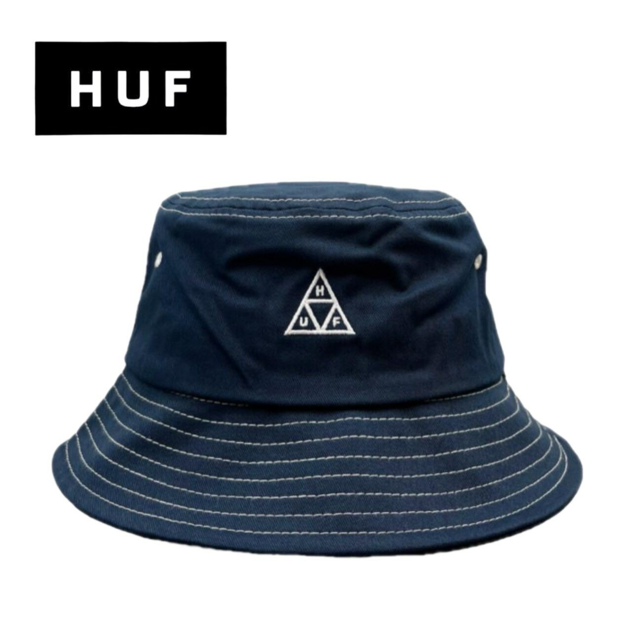 ハフ HUF 帽子 ハット バケハ バケットハット HT00717 コットン 日よけ帽 ツイルハット 刺繍ロゴ カジュアル メンズ レディース ユニセックス HUF SET TT BUCKET