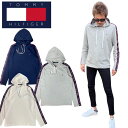 トミーヒルフィガー Tommy Hilfiger パーカー 薄手 ロンT 長袖 09T4256 スウェット メンズ レディース 部屋着 フーディー 袖ロゴ ルームウェア TOMMY HILFIGER(4)