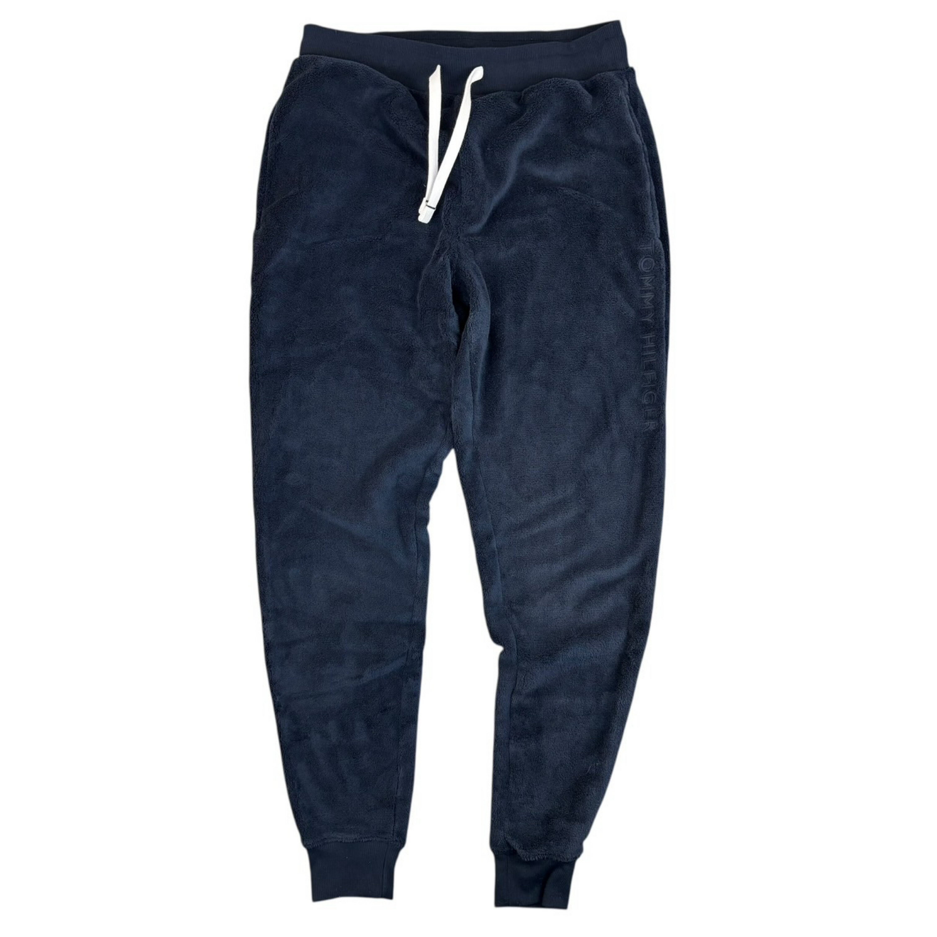 トミーヒルフィガー Tommy Hilfiger ボトムス ボア ジョガーパンツ 刺繍ロゴ フリース スウェット 09T4534 モコモコ ルームウェア TOMMY HILFIGER JOGGER