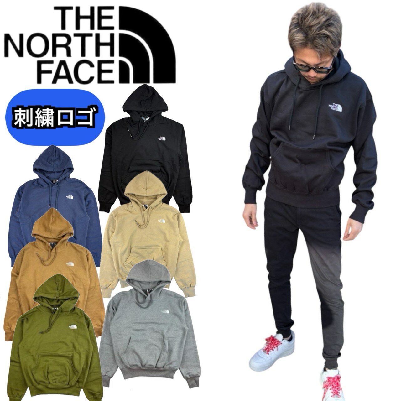 Rakuten - ザ ノースフェイス The North Face トップス パーカー フーディー NF0A84GE メンズ 刺繍ロゴ 裏起毛 THE NORTH FACE MENS EVOLUTION HOODIE