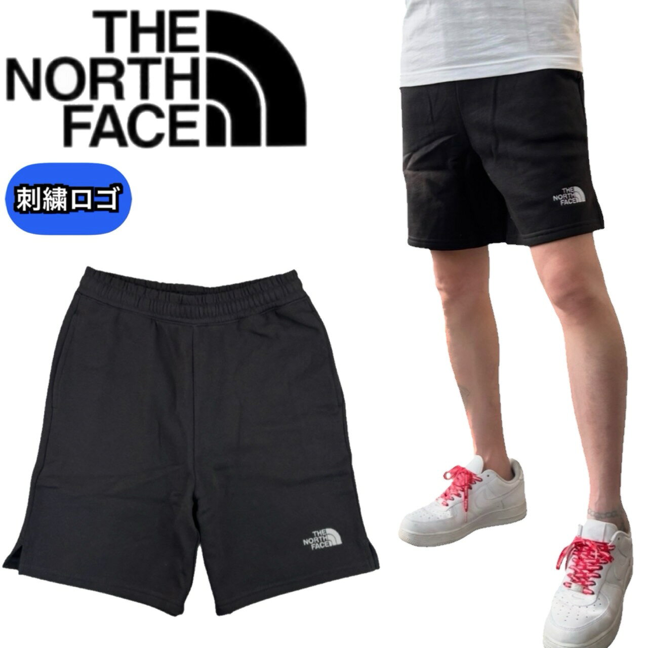 乐天商城 - ザ ノースフェイス The North Face ボトムス ハーフパンツ NF0A86WD スウェット 裏起毛 刺繍ロゴ メンズ メンズサイズ THE NORTH FACE M EVOLUTION SHORT
