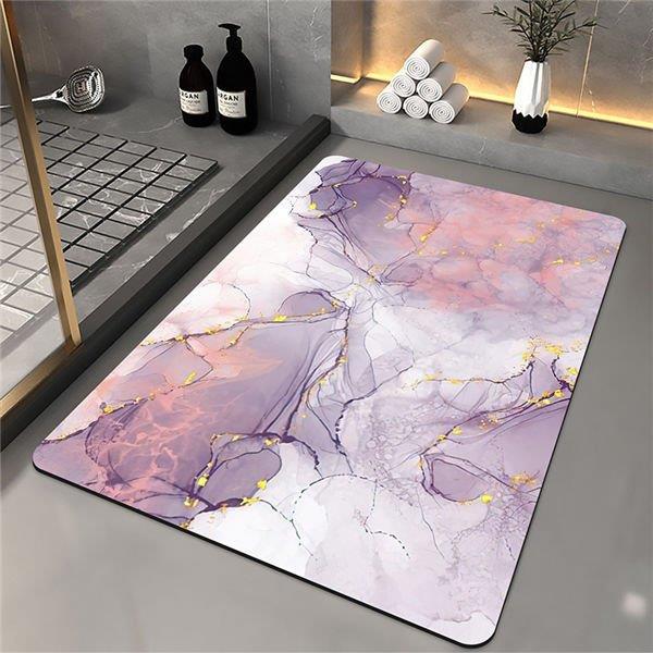 Rakuten - 玄関マット カーペット 洗える 40*60cm 50*80cm 滑り止め 室内 玄関まっと 屋内 玄関マット おしゃれ 玄関 洗面所 マット ふわふわ 吸水性 バレンタイン プレゼント