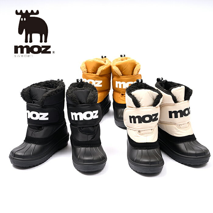 moz モズ ブーツ レディース 防水 無地 4cm防水 ショート丈 軽い 撥水 雪 モノトーンファスナー スノーブーツ ボア 防寒 ボア おしゃれ かわいい ...