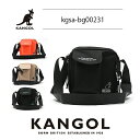 カンゴール ミニショルダーバッグ メンズ [カンゴール] KANGOL ミニ ショルダーバッグ レディース メンズ 定番 旅行 通学 通勤 黒リュック シンプル