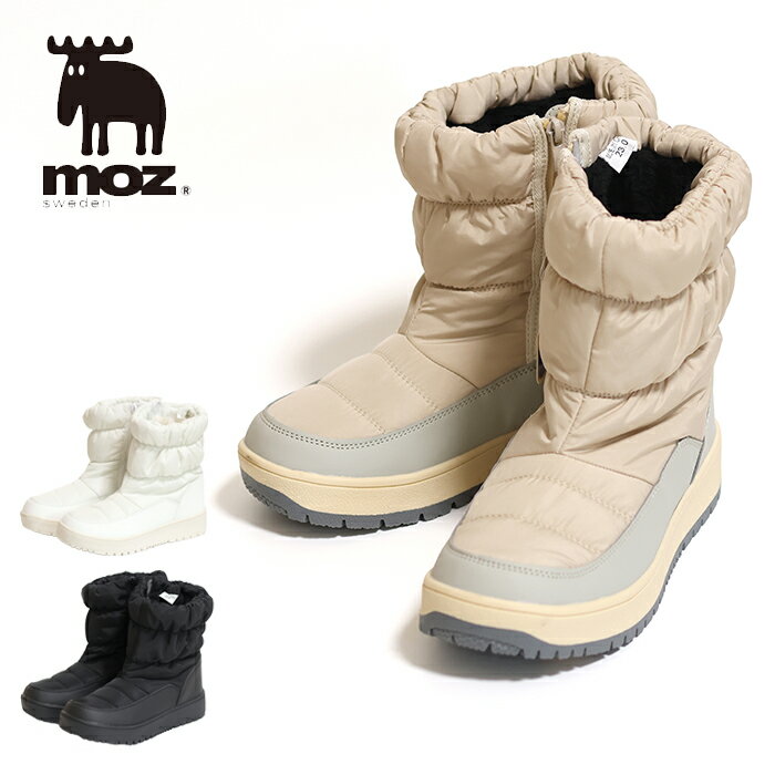 楽天styleism 「スタイルイズム」moz モズ ブーツ ウインターブーツ レディース 4cm防水 ダウン もこもこ ショートブーツ キャンプ アウトドア ブーツ レディース ぶーつ ブーツ 雪道 ブーツ スノーブーツ ボア 防寒 ボア モズ あったか 防寒 ブーツ