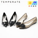 TEMPERATE テンパレイト レインシューズ 雨の日 靴 レディース ポインテッドパンプス 晴雨兼用 防水 デイリー 通勤 通学