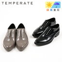 TEMPERATE テンパレイト レインシューズ 雨の日 靴 レディース オックスフォードシューズ 晴雨兼用 小粒パール 防水 デイリー 通勤 通学