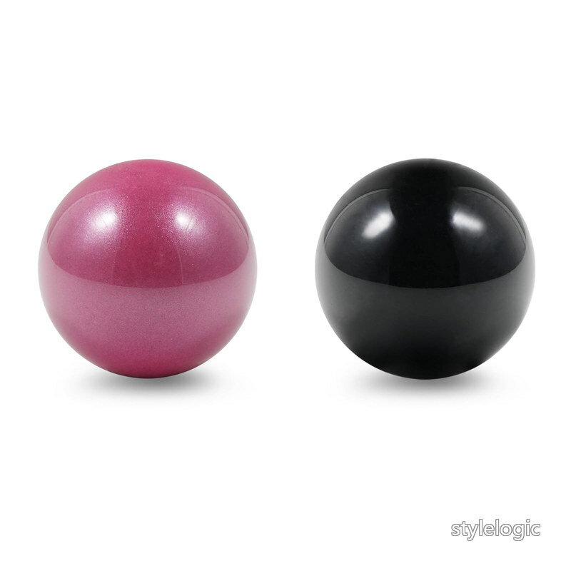 ぺリックス PERIPRO-303 34 mm  交換用 トラックボール ロジクール/エレコム/Perixx PM-517 717 と互換性有り トラックボールマウス 光沢仕上げ スピード型 ボール 玉  (2色セット（ブラック・ピンク）)