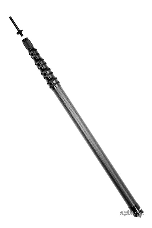 Rakuten - 【送料無料】UJack(ユージャック) カーボンポール タープポール テントポール キャノピーポール 軽量 コンパクト 無段階伸縮ポール 一脚切り替え可能 収納ケース付き