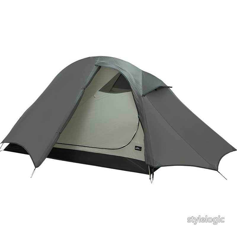 Soomloom2人用軽量魚脊型テントVariable2Pインナーとグランドシート付き空間広々快適キャンピン日除け防風/防雨/UVカット/通気設営簡単キャンプシェルター