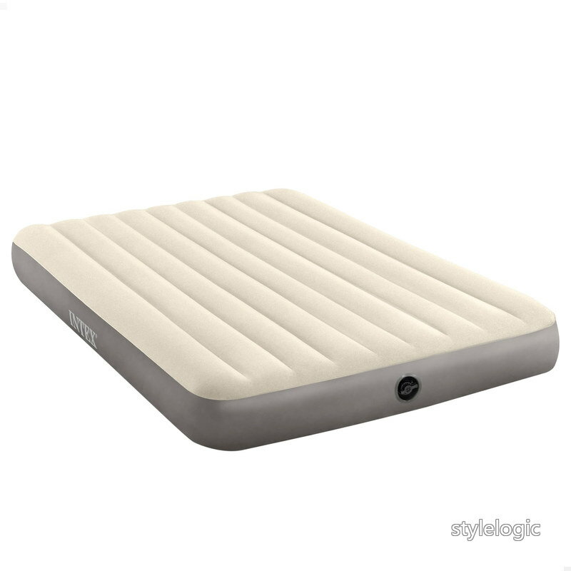インテックス(Intex) INTEX ベッド エアーベッド デュラビーム ハイエアーベッド ワイドダブル 152×203×25cm 64103 