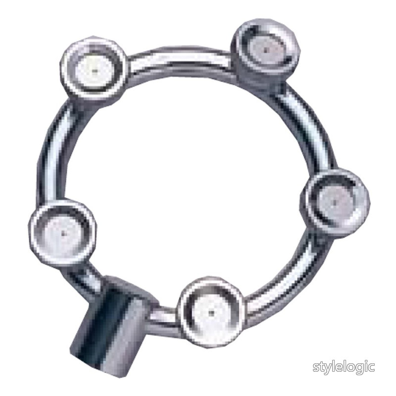 Rakuten - 【送料無料】工進(KOSHIN) 多頭噴霧ノズル 丸型噴口 丸五頭口 (換板式) 【噴板穴径0.7】 DP-106