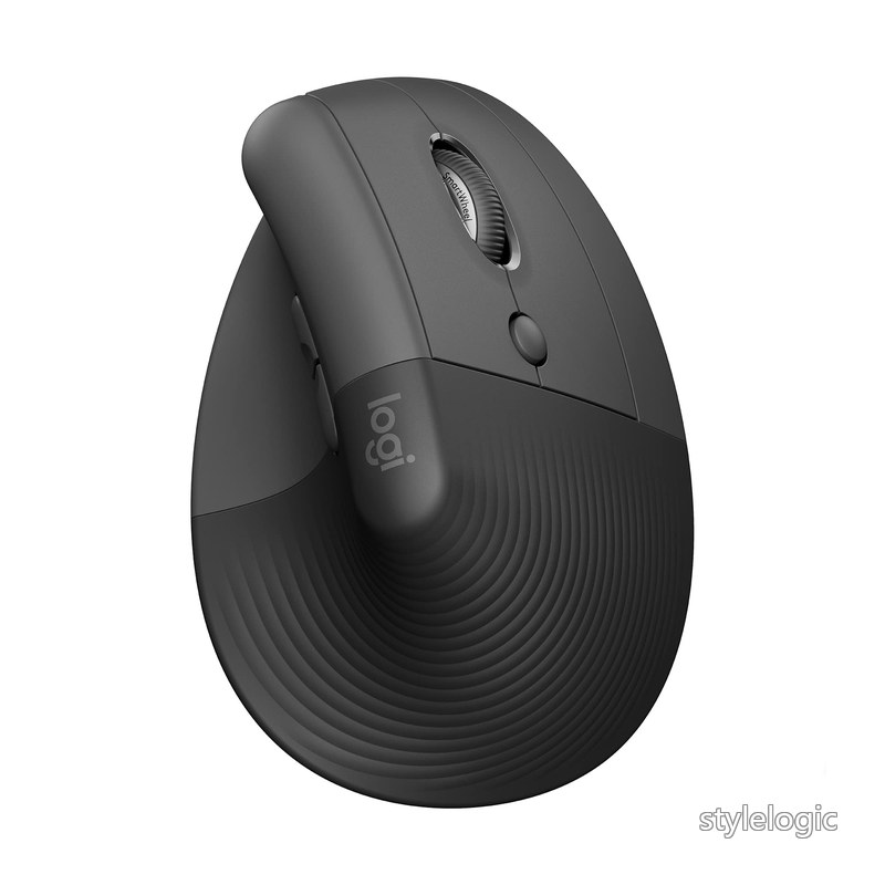 縦型 静音 エルゴノミック マウス LIFT M800GR Logi Bolt Bluetooth Unifying非対応 smartwheel ワイヤレスマウス 無線 windows mac chrome iPad Android OS