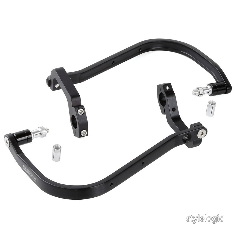 RACING) スタンダード径(22.2mm)バー用 対応ハンドルバー内径(Φ13.5~19mm) アドベンチャーアーマーハンドガード ブラック 高剛性アルミ合金 プロテクション オフロード ダートフリーク Dirtfreak F5351(旧品番:ZE72-6001)