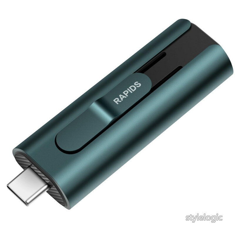 【送料無料】SSD 1TB 外付け ポータブル 高速 type-C type-A 両対応 テレビ録画 TV USB-C typeC 読込速度1000MB/秒 iPhone15/PS5/PS4 動作確認済 スティック 小型 ポータブル USBメモリサイズ HS-USB-S1000 1T