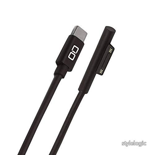 [무료 배송] Surface Pro 충전기 케이블 Type-C PD USB-C 어댑터 Surface Pro 7/6/5/4/3 Surface Go/Surface Book/Surface Laptop 대응