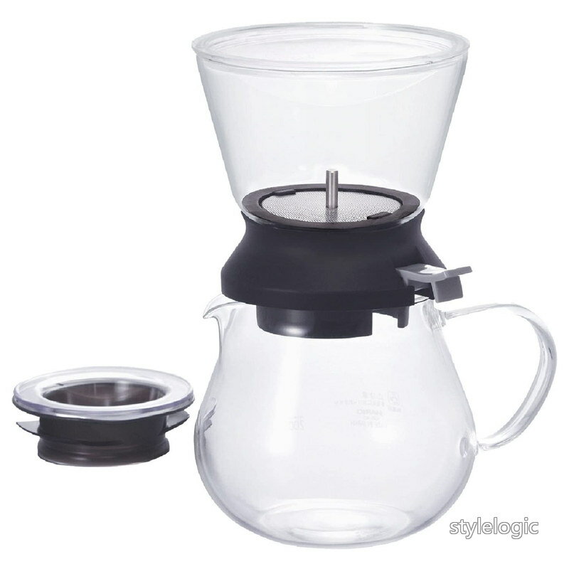 Rakuten - 【送料無料】ティードリッパー ラルゴ35 サーバーセット 350ml ブラック プレゼント ギフト 贈り物 TDR-5012B