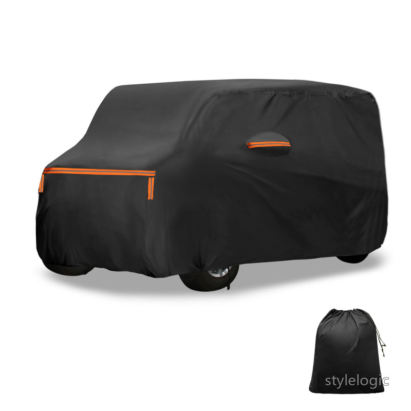 Rakuten - 【送料無料】X AUTOHAUX 【ホンダN-WGN用】nワゴン345*148*150cm車カバー スパンレース綿 新型100%防水生地&5層構造 裏起毛 塗装面保護 梅雨 軽自動車 破れにくい 雹対策 防風ロープ付き 耐強風 運転席側ジッパー 夜間安全警告 日焼け防止 凍結防止 霜除け