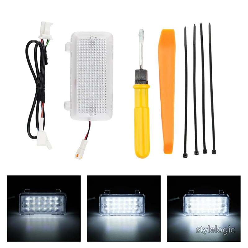 Rakuten - 【送料無料】【無段階調光】 Mixsuper ランドクルーザー 250 専用 LED 増設ラゲッジランプ バックドア トランクライト アクセサリー メモリー機能 自動点灯 高輝度 純白光 Land Cruiser 250 ZX/VX 対応 車種専用設計 簡単取付 取扱説明書付き