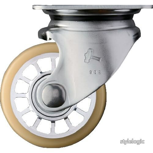 ハンマーキャスター(Hammer Caster) SUS 低床式 重荷重用 自在 ウレタンB車 75mm 540S0S-BAU75