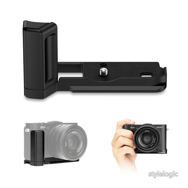 Rakuten - 【送料無料】JJC 金属 L型ハンドグリップ ソニー RX1R III DSC- RX1RM3 RX1R3 適用 電池交換が便利 底の1/4