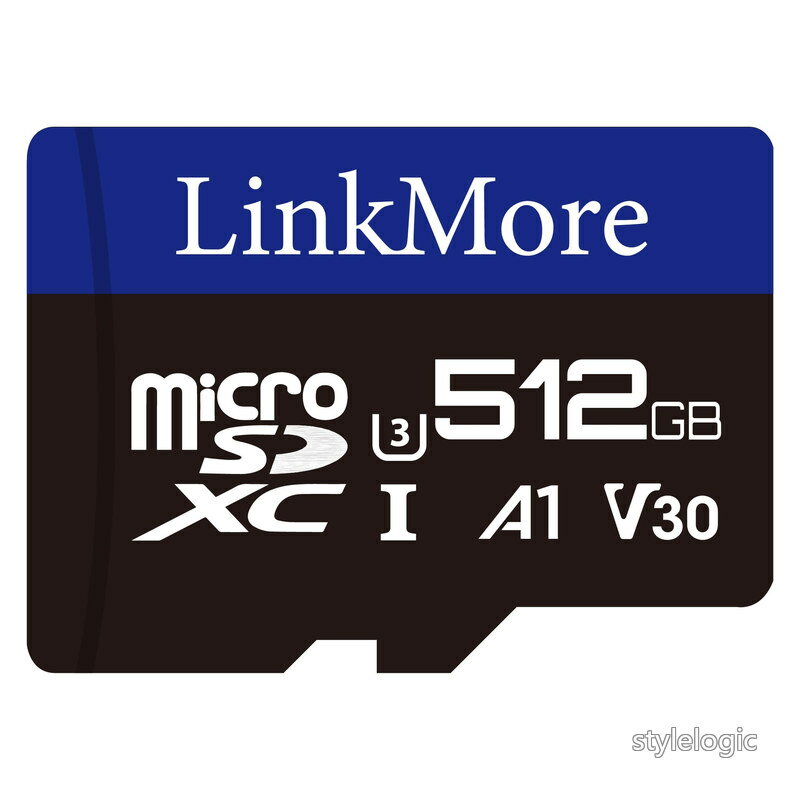 Rakuten - 【送料無料】LinkMore 512GB マイクロSDカード Nintendo Switch対応/MicroSDXCカード / U3 / A1 / V30 / SDアダプター付 (最大読込95MB/s)