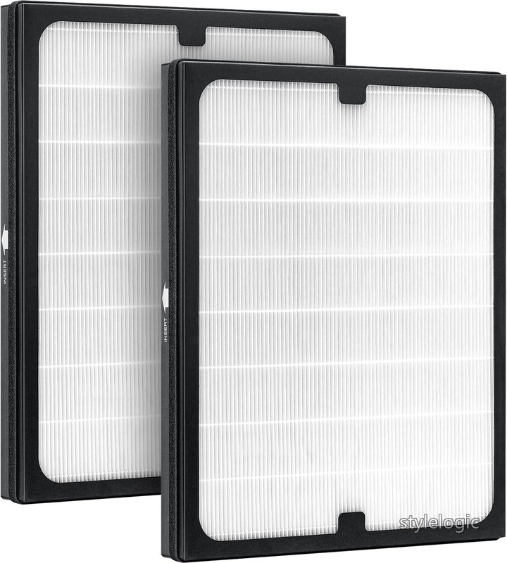 Rakuten - 【送料無料】空気清浄機 Classic 200/300シリーズ交換用フィルター【2枚入】ダストフィルター 花粉対策・抗菌・脱臭・HEPA集じん・ホコリ対策 対応機種 Blueair 290i / 280i / 205 / 250E / 270E / 270E Slimと互換性のあるフィルター F200300PA [並行輸入品]