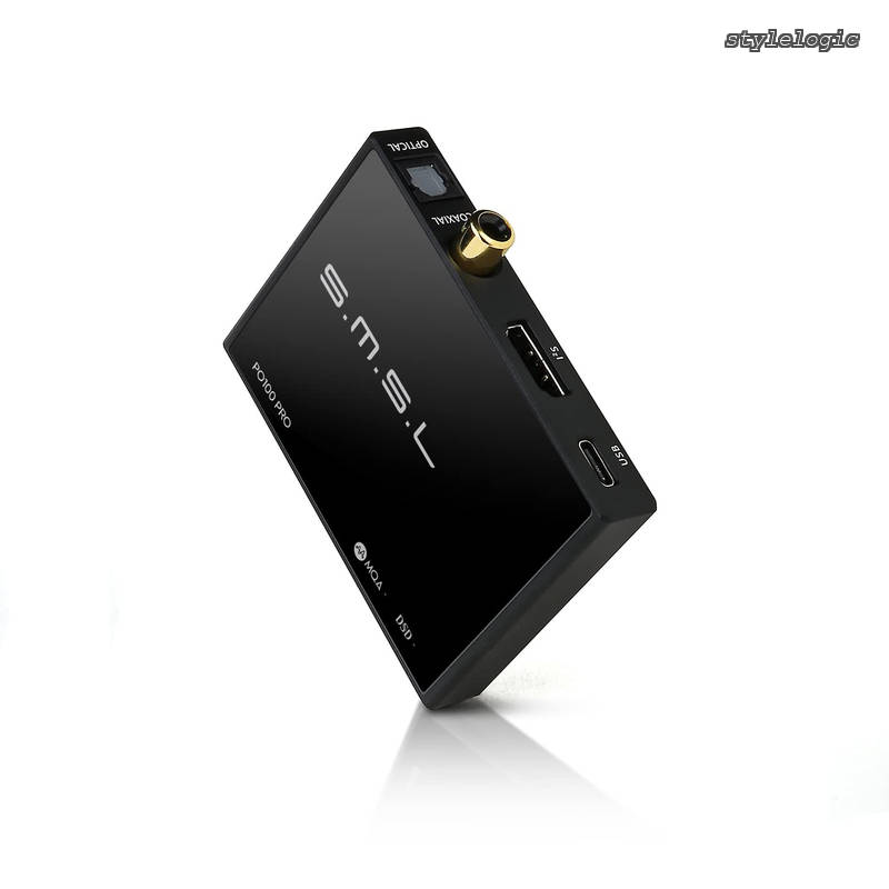 【送料無料】PO100PRO MQA DDC XMOS XU316 デジタルアナログ オーディオコンバーター Type-C USB 入力 IIS/Optical/Coaxial出力 電話/TV/PS3/PS4/PS5用小型携帯用 USB インターフェイス コンバーター