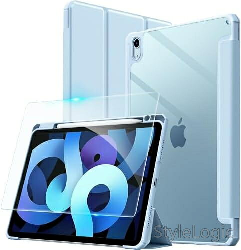 商品の特徴・【対応機種】iPad Air 11インチ M4/M3/M2（2026/2025/2024）、iPad Air 第5/4世代（2022/2020）向けに専用設計された透明ケースです。ご購入の前にお手元のタブレット機種をご確認ください。・【セット:iPad Air ケース＋ガラスフィルム】「届いてすぐに使えるのが嬉しい！」そんな声に応える、iPadユーザー待望の便利なセット。耐衝撃ipad air m3 ケースと高透明度のガラスフィルム1枚が含まれています。ipad air 11インチ m3 ガラスフィルムは硬度9Hで、鍵やペン先による傷にも強く、日常使用でも安心です。さらに99%以上の光透過率を誇り、映画やゲーム、イラスト制作にも最適で、指紋も付きにくい防汚コーティング加工が施されています。・【三つ折りカバー＆スタンド機能付き】動画鑑賞・Zoom会議・タイピング・オンライン授業など、使い方に応じて自在にスタンド調整ができます。カフェでipad air M4ケースを立てて勉強している大学生や、キッチンでレシピを見ながら料理を楽しむ主婦の方からも大好評。・【軽量設計で通勤・通学バッグにすっぽり】軽量でありながらしっかりとした保護力を持つあいぱっどair ケース。薄型設計により、ipad air 5 ケースのスマートな印象を損なわず、バッグの中でもかさばりません。毎日ipad air 第5世代 ケースを持ち歩くビジネスユーザーや学生にもぴったり。・【オートスリープ機能付きで電池長持ち】Apple 11インチ ipad air m2 ケースは、フロントカバーにオートスリープ/ウェイク機能を搭載。カバーを閉じると自動でスリープモードに入り、バッテリーの消耗を最小限に抑えます。再び開けるだけで、瞬時にスリープ解除。通勤電車の中でさっと取り出してニュースをチェック、仕事場でメモを取るときもすぐに起動できてストレスなし。お客様都合のキャンセルはお控えください。また他モールにて併売を行っており、Amazon 社のFBA マルチチャネルサービスを一部活用しております。梱包にAmazon ロゴの記載やAmazonの配達員が商品をお届け、また置き配になる可能性がございますので予めご了承ください。