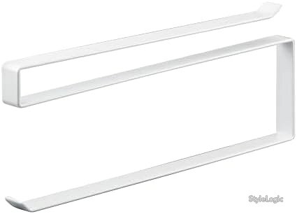 【送料無料】キッチンペーパーホルダー 戸棚下 収納 スチール製 耐荷重0.5kg コンパクト 簡単取り付け キッチン整理 便利グッズ 人気