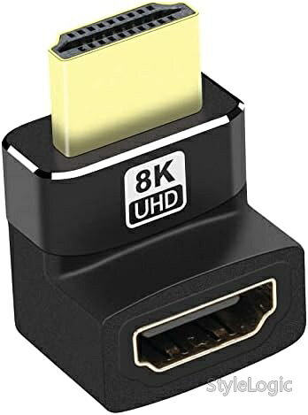 商品の特徴・8K HD伝送：HDMIメス-メス変換アダプタは8K@60Hzビデオ解像度をサポートします。 ご注意】これはHDMIメス-メス変換アダプタです、お使いのデバイスのHDMIポートであることを確認してください。・安定した伝送】HDMIコネクタは完全にシールドされたアルミニウム合金シェルを採用し、熱をすばやく放散し、安定した信頼性の高い信号伝送を保証します。・L字型直角HDMIアダプタ:L字型HDMIアダプタは、HDMI機器と壁の間のどんな狭いスペースでも使用でき、ケーブルの長期間の折り曲げによる老化や損傷を避け、お使いの機器とHDMIケーブルの寿命を延ばします。・幅広い適合性：HDTV、モニター、プロジェクター、ノートパソコンなど、HDMIプラグ付きのすべてのケーブルに適しています。・品質保証：当社の製品は、適切な機能を確保するために送信する前に2回手動で検査されています。そして、当社の製品は1年間の保証があり、もし製品に何か問題があれば、いつでもご連絡ください。お客様都合のキャンセルはお控えください。また他モールにて併売を行っており、Amazon 社のFBA マルチチャネルサービスを一部活用しております。梱包にAmazon ロゴの記載やAmazonの配達員が商品をお届け、また置き配になる可能性がございますので予めご了承ください。
