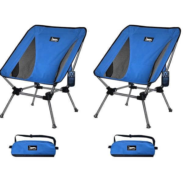 【送料無料】【独自開発の 軽量 ローチェア 高さ調節可能 2WAY チェア アウトドア 2個セット キャンプ椅子(3.0)