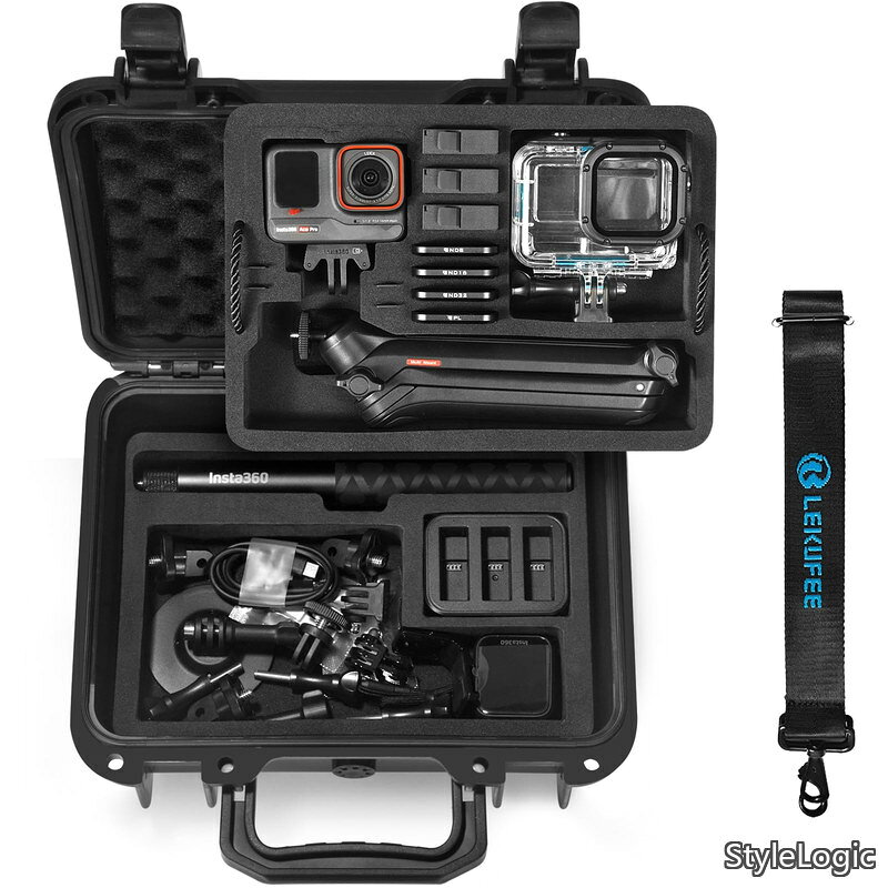 Insta360 Ace Pro 2防水ハードケース Insta360 Ace Pro/Insta360 Ace アクションカメラ、Vlogging カメラ、ライブストリーミング、アクセサリーに対応 (ケース