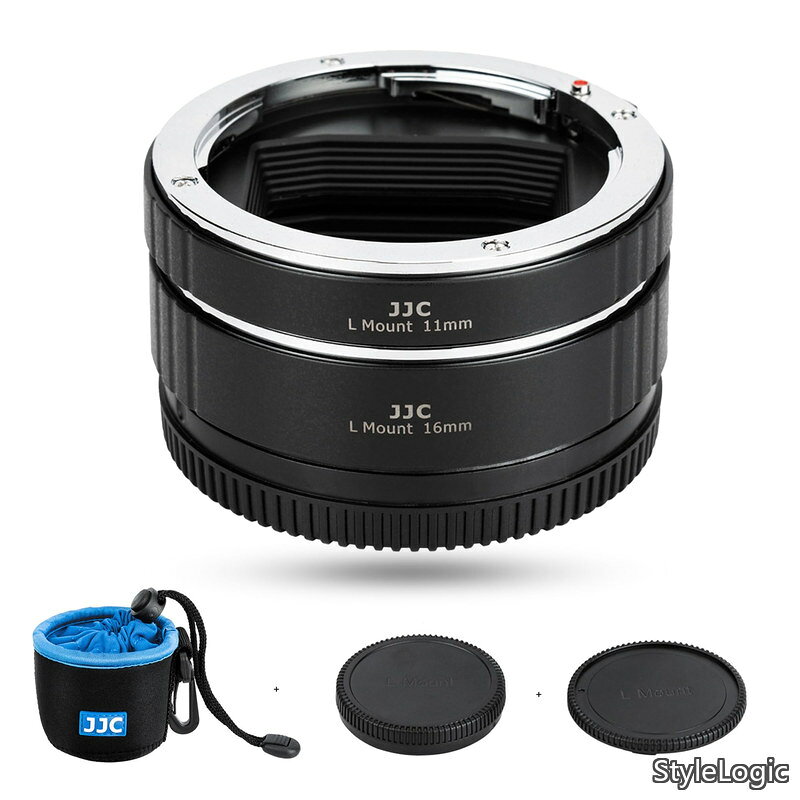 Rakuten - 【送料無料】接写リング デジタル接写リングセット エクステンションチューブ Panasonic Sigma Leica L マウント用 11mm+16mmセット Panasonic S9 S5II S5IIX BS1H S5 S1H