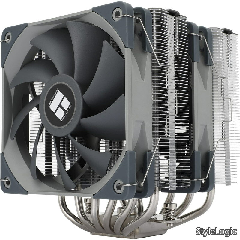 Rakuten - 【送料無料】Peerless Assassin 120 CPU風冷放熱器、ダブルタワー式放熱器、6本のホットパイプCPU冷却器、ダブル120 mm TL-C12 PWMファン、アルミ製放熱器カバー、AGHP技術
