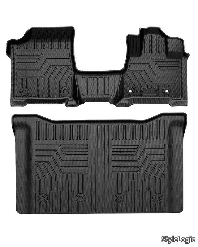 Rakuten - 【送料無料】ニッサン 新型 セレナ C28 フロアマット セカンドマット 7人乗り ハイブリッド専用 立体タイプ 3Dフロアマット 立体構造 立体カーマット 車用 SERENA C28 e-po